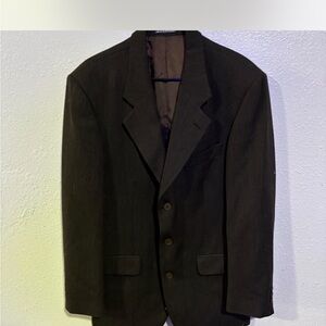 Yves Saint Laurent Dark Brown Men's Blazer